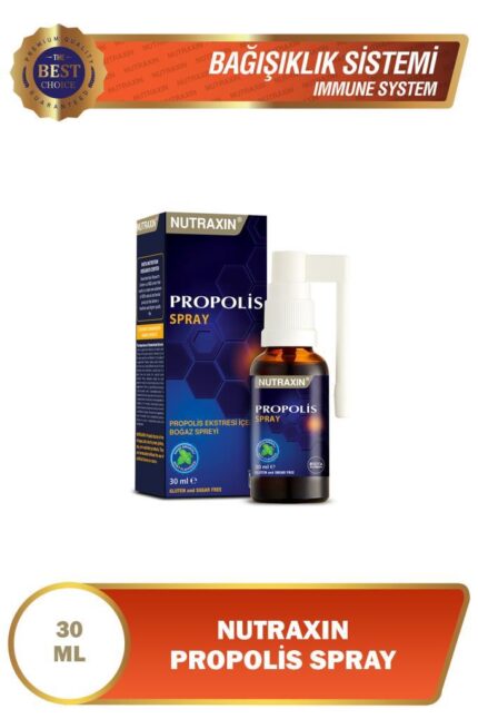 Nutraxin Propolis Ekstresi İçeren Boğaz Spreyi 30 Ml