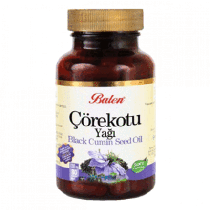 Balen Çörekotu Yağı 1380 mg 80 kapsül